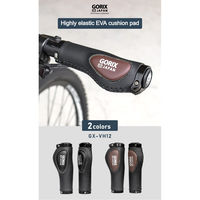 GORIX GX-VH12 クッション付きグリップ・黒茶 43509 1セット(2個入)（直送品）