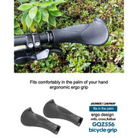 GORIX GQZ556 グリップ 黒x黒 43632 1セット(2個入)（直送品）