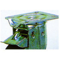 【アウトレット】シシクSISIKUアドクライス 自在⇔固定切換キャスター ゴム車輪 130径 NJK-130W 1個