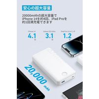 モバイルバッテリー Anker Power Bank(20000mAh 15W) A1286021 1個
