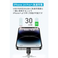 Anker 310 高耐久ナイロン USB-C&ライトニング ケーブル 3.0m