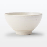無印良品 美濃焼 飯碗 丸型 小 白釉 約直径12cm 良品計画