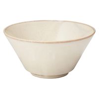 無印良品 美濃焼 麺鉢 白釉 約直径18.8cm 1セット（1個×5） 良品計画