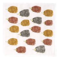 しあわせ重ねふきん 7枚重ね 蚊帳生地ふきん 台ふきん 食器拭き 30×30cm ハリネズミ 日本製 1枚 藤栄