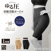 グローバル・ジャパン ゆる圧骨盤美腹ガードル L-LL D02-62 1枚（直送品）