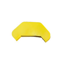 王子ゴム化成 SCOー3021Vコーナーガード用エンドキャップ 黄 SCO-3021V 1個（直送品）