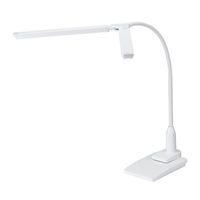 【アウトレット】【Goエシカル】訳あり ヤザワコーポレーション LED2灯 クランプスタンドライト 調光機能付 SDCCL13D01WHUT 1台