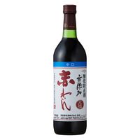 山梨県 蒼龍 酸化防止剤無添加 赤わいん 中口 720ml 1セット（1本×12） 蒼龍葡萄酒　ワイン