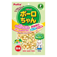 ペティオ 体にうれしい ボーロちゃん 野菜Mix 国産 130g 3袋 犬用 おやつ
