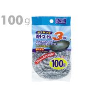 ハイパワー ステンレスたわし 耐久性3倍 油汚れ コゲつき落とし さびにくい 18-8ステンレス製 100g 1個 オーエ