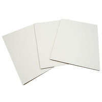 シモジマ 板ダンボール 片面白 120×90cm 5mm　4571689031303　1セット（20枚入）（直送品）