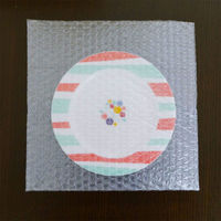 シモジマ プチプチ袋 正方形サイズ 300枚セット 三層品 KF18-0300-AS 1セット(300枚入)