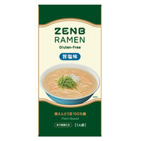 ZENB RAMEN（ゼンブラーメン）旨塩味 黄えんどう豆100％ 1人前・108g 3袋 グルテンフリー