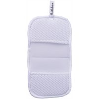 バスボンくん抗菌 はさめるスポンジ Wポケット ホワイト 1個 山崎産業