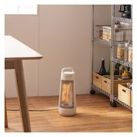 QUADS 自動首振り機能付きカーボンヒーター アイボリー QS425IV 1台（直送品）