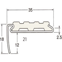 ヒナカ BIM（ビム） ノンスリップ　タイヤ付　オレンジレッド　穴あき　1000ｍｍ　1本　D102-1H-11（直送品）