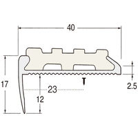 ヒナカ BIM（ビム） ノンスリップ　タイヤ付　ブルー　穴あき　2000ｍｍ　1本　D115-2H-4（直送品）