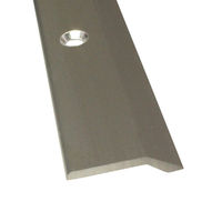 ヒナカ BIM（ビム） じゅうたん押え　シルバー　穴あき　2000ｍｍ　1本　D301-2H（直送品）