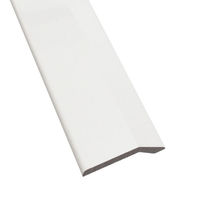 ヒナカ BIM（ビム） じゅうたん押え　への字　25巾　ホワイト　穴あき　2000ｍｍ　1本　D334-2H（直送品）