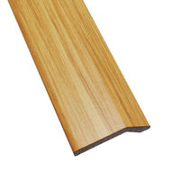 ヒナカ BIM（ビム） じゅうたん押え　への字　25巾　木目ナチュラル　穴なし　2000ｍｍ　1本　D336-2（直送品）