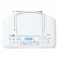 東芝 CDラジカセ 高音質スピーカー ワイドFM対応 TY-CDS9（W） 1台