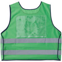 桑和 救護ベスト脇アジャスト付 レッド 3L 80008 1着（直送品）