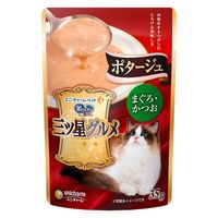 銀のスプーン 三ツ星グルメ ポタージュ まぐろ・かつお 35g 4袋 キャットフード パウチ