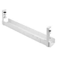 Startech.com ケーブル配線トレー クランプ式 長さ調節可能 工具不要 ホワイト 配線隠し CALW-DESK-CABLE-TRAY 1個