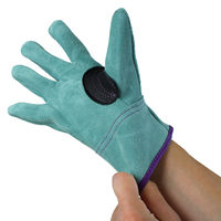 小野商事 牛床革手袋 外縫い オイル加工 玄武 Mサイズ AG4809 1双（直送品）