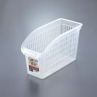 サナダ精工 アレンジ メッシュボックス スリム クリア D5034-C 1セット(10個)（直送品）