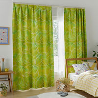 【軒先渡し】スミノエ DESIGN LIFE edi15 スミノエ カーテン ハミングビー グリーン 4549781322148 1枚（直送品）