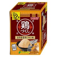 いなば 鶏づくし とりささみ チキン味（60g×12袋入）1セット（1箱×3）キャットフード