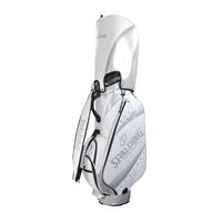 レザックス 合皮キャディバッグ WHITE 9.5型 4536214216341 1個（直送品）