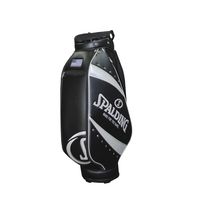 レザックス 合皮キャディバッグ BLACK 9.5型 4536214216334 1個（直送品）