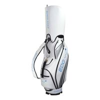 レザックス 合皮キャディバッグ WHITE 9.5型 4536214215689 1個（直送品）