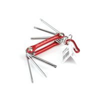 アークランズ WIZ’A カラビナ付ヘックスローブセット WZーTX06 1セット(4個)（直送品）