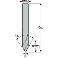 セコ・ツールズ・ジャパン セコ JABRO VHM エンドミル 29060 1本 487-0728（直送品）