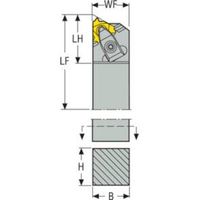セコ・ツールズ・ジャパン セコ 旋削 ねじ切り用ホルダー CEL2525M16HD 1個 489-7750（直送品）