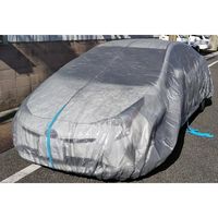 結一産業 YUYPRO 防水不織布自動車養生カバー普通車用 Y-TO001 1枚 469-5681（直送品）