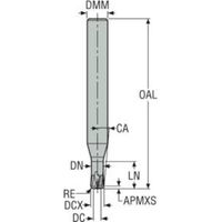 セコ・ツールズ・ジャパン セコ JABRO FHMエンドミル JHF181030G2R075.0Z4-HXT 1本 471-5470（直送品）