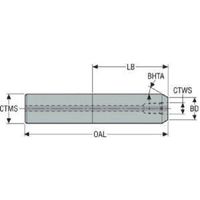 セコ・ツールズ・ジャパン セコ フライス 金型用 カッター BD018582210125E 1個 490-2018（直送品）