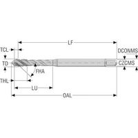セコ・ツールズ・ジャパン セコ ねじ切り工具 T34-R45H01C03-6X1-65R 1個 489-4223（直送品）
