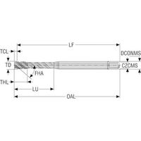 セコ・ツールズ・ジャパン セコ ねじ切り工具 T34-R45H01E03-6X1-65R 1個 491-1462（直送品）