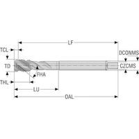 セコ・ツールズ・ジャパン セコ ねじ切り工具 T32-R40N02C05-18X2-63R 1個 490-0571（直送品）