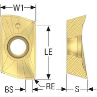 セコ・ツールズ・ジャパン セコ フライス ターボカッター用インサート F40M XOEX10T312R-M06 1セット(10個)（直送品）