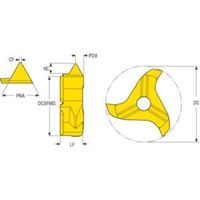 セコ ミニディスク335.14用 インサート F32M R335.14-217MNP200375.12Z3 1セット(2個)（直送品）