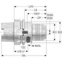 セコ・ツールズ・ジャパン セコ ツーリング HSK HSKA63-HCR20-080 1個 490-2186（直送品）