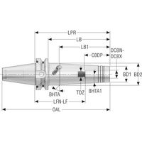 セコ・ツールズ・ジャパン セコ ツーリング テーパーフェース BT40TFADB-HCS10-150 1個 490-2180（直送品）