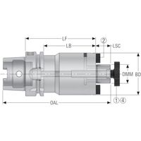 セコ・ツールズ・ジャパン セコ ツーリング HSK HSKA100-SM22-160-L1 1個 490-8576（直送品）
