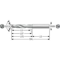 セコ・ツールズ・ジャパン セコ ドリル 超硬ソリッドドリル SD203A-1191-036-12R1-MS 1個 485-3077（直送品）
